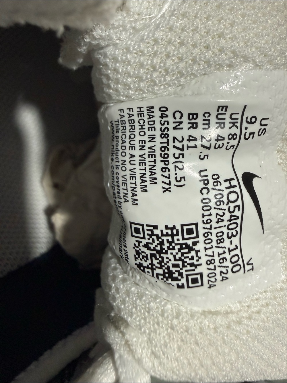 Nike Air Pegasus Men's 9.5 - Picture 5 of 6